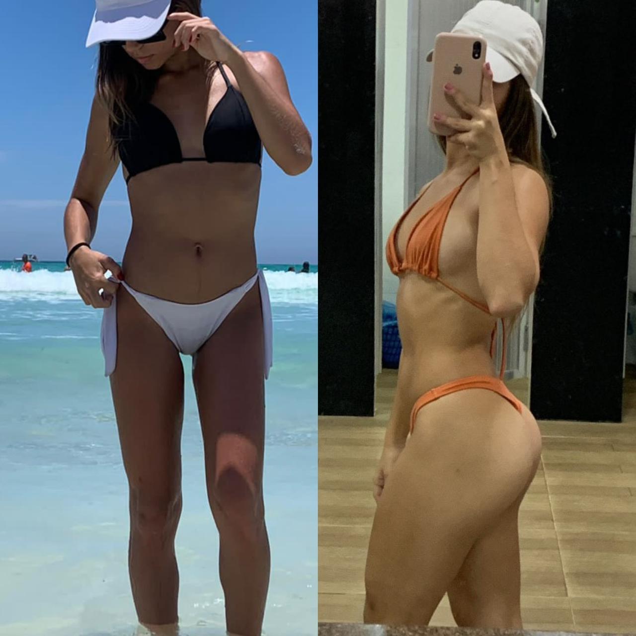 Antes e depois — aluna PROFIT 6
